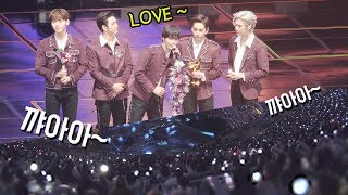 [ENG] 타팬도 설렌 뉴이스트 수상소감 : 음원사재기 발언 : NU'EST's impressive speech in Award : Edited Fancam : to LOVE