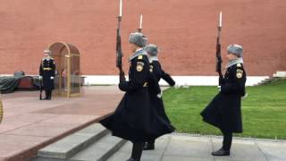 Президентский Полк - Смена почетного караула - Slow Mo