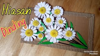 Cara membuat hiasan dinding dari kardus dan kertas