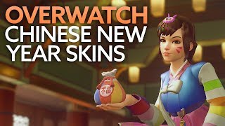Overwatch Chinese New Year skins, emotes and all cosmetics