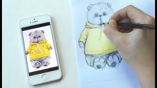Как рисовать Басика / Легко и понятно! Мастер-класс.