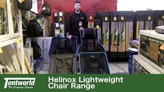 Most popular Helinox Chairs at Tentworld | Chair One Vs Chair Zero Vs Chair XL Vs Savanna Chair
