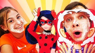 Веселый челлендж: игра Пирог в лицо. Смешное .