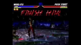 Mortal Kombat Gold (Dreamcast) Arcade as Jax