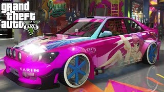 GTA 5 | Nuevo Karin Sultan Taller Benny's | Tuneado a Fondo