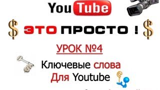 Как подобрать ключевые слова (теги) для Youtube ?