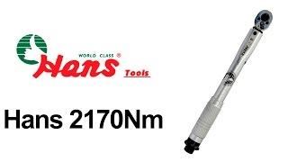Hans 2170Nm — динамометрический ключ — видео обзор 130.com.ua