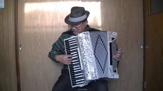 青い山脈（服部良一）Accordeon Solo  Tatsuo Kubo