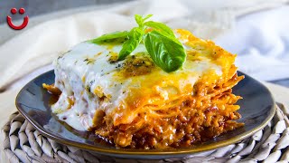 LASAÑA DE CARNE Y [EXTRA] DE QUESO :: riquísima y muy cremosa