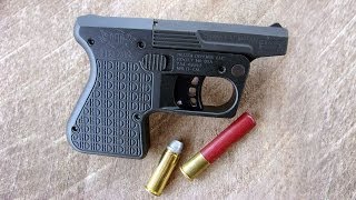 Shooting the PS1 410 / 45 Colt Single-Shot "Pocket Shotgun" from Heizer Defense - Gunblast.com