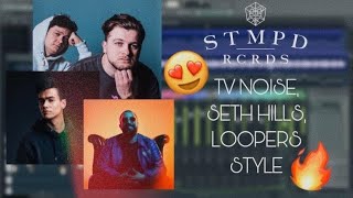 ??PROFESSIONAL STMPD RCRDS STYLE PROJECT|TV Noise, Seth Hills, Loopers Style| FL Studio 12 (+FLP)