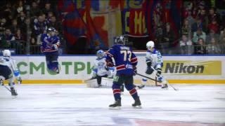 Barys @ SKA 10/21/2014 Highligths / СКА - Барыс 5:3