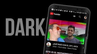 Como activar el Dark Mode en Youtube (Android)