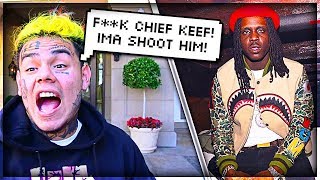 6IX9INE Runs Into Chief Keef Beef / Drama