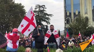 Место встречи изменить нельзя - новый митинг оппозиции у здания парламента Грузии