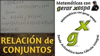 Relación de conjuntos