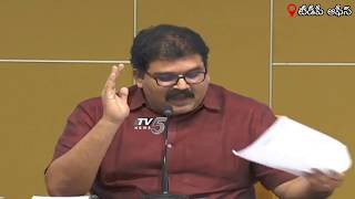 TDP Pattabhi Fires On AP CM Jagan Over Withdrawal of Land Assigned to Ambani Reliance Industry | TV5