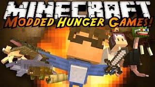 Minecraft MODDED HUNGER GAMES : MORPH MOD!