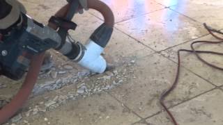 Travertine Floor Tile Removal - Clean Tile Removal in Arizona