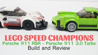 LEGO Speed Champions Set 75888 PORSCHE Build and Review!