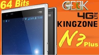 Kingzone N3 Plus MT6732 64 Bits test video par GLG