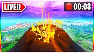 Fortnite *LIVE* Loot Lake Event Reaction! - NEW Volcano Event! (Fortnite LIVE Battle Royale Event)