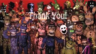 The Return to Freddy's 1, 2,3 4 HISTORY | All TRTF Jumpscares 1-4
