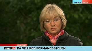 Pia K. om formandskab: Kommer ikke til at gå i ét med tapetet - TV Avisen