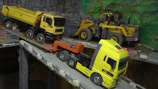 RC TRUCK ACCIDENT BEST OF CRASH? RC TIPPER MAN ACCIDENT?RC UNFALL AUF DER BAUSTELLE