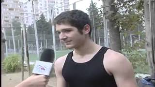 Репортаж о движении Street WorkOut в Баку. AZtv