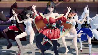 【Azur Lane MMD】MOMOLAND(모모랜드) BBoom BBoom 【IJN】