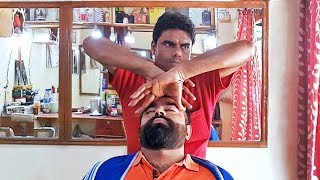 Cooling oil head massage by Anil Son of baba - pure intense