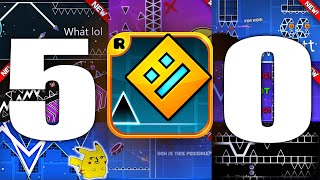 (NEW) TOP 50 HARDEST DORAMI CHALLENGES! - Geometry Dash