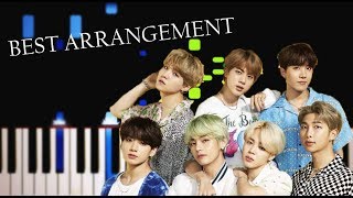 BTS (방탄소년단) - Lights - Piano Tutorial