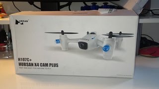 Hubsan X4 H107c+ - Unboxing - Drone pas cher avec caméra