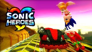 Sonic Heroes - Rail Canyon - Team Sonic [REAL Full HD, Widescreen] 60 FPS