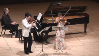 Moszkowski Suite for Two Violins & Piano - 4th mvt. | G. Schmidt, B. Hristova, V. Asuncion