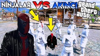 AKINCI GİZEM'İ BEYAZ NİNJALARDAN KURTARIYOR! - GTA 5 AKINCI MODU