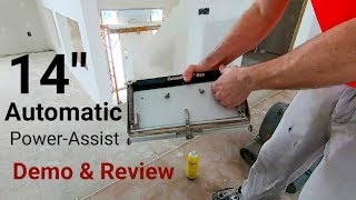 Drywall flat box demo and review 14"