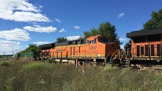 Chasing a BNSF Tier 4 Locomotive