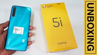 realme 5i unboxing & hands on review in hindi - low price and high specification