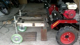 ✅Мотоблок ОКА/Картофелекопалка для мотоблока своими руками ЧАСТЬ 1/ Самоделка/