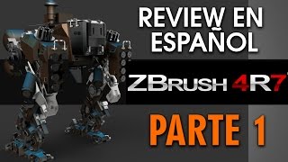 Review ZBrush 4R7 en español ::: Parte 1