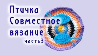 Вязание птицы крючком?Совместное вязание?Мастер-класс по вязанию крючком?️