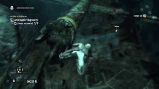 Assassin's Creed 4 - Underwater Shipwreck - The Blue Hole
