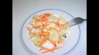 Салат из пекинской капусты