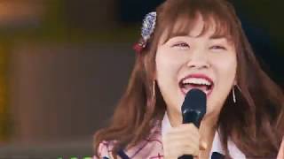 [콘서트] 190428 사시하라 리노 졸업 콘서트 中 '夕陽を見ているか? (석양을 보고 있을까?) + HKT48 1기생 MC ' (대화한글자막없음)