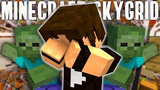 LA TORRE CRESCE SEMPRE PIÙ! FARM DI ZOMBIE! - E04 - Minecraft Lucky Skygrid [ITA]