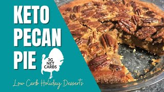 The Best Keto Pecan Pie with a Gooey Filling (Recipe Tutorial)