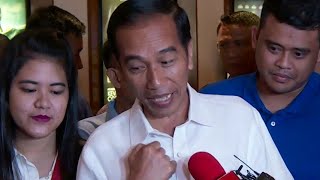Presiden Jokowi Nonton Film 'Dilan 1990'